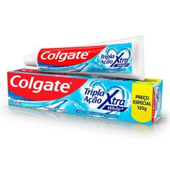 Creme Dental Colgate Tripla Ação Extra White