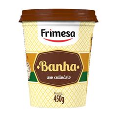 Banha Suína Frimesa Pote 450g