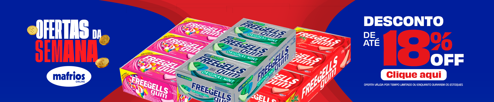 ofertas semana 2 setembro Chiclete FreeGells
