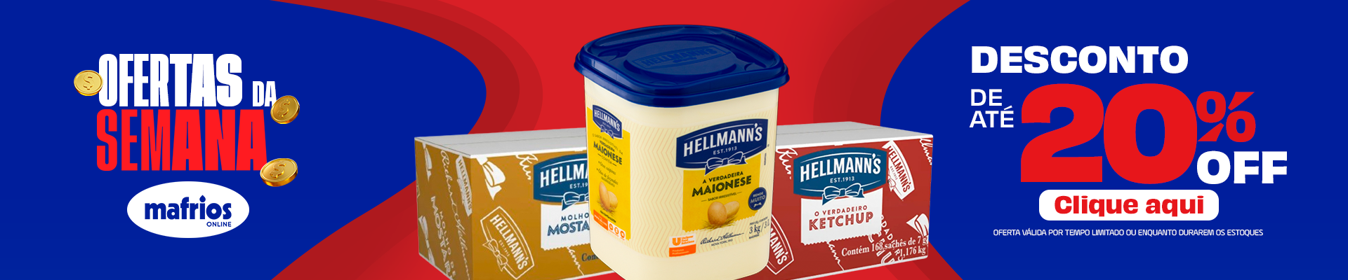 ofertas semana 2 setembro MAionese e Ketchup Helmmans