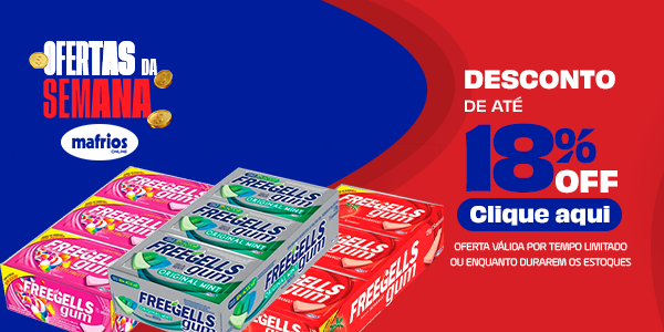 ofertas semana 2 setembro Chiclete FreeGells