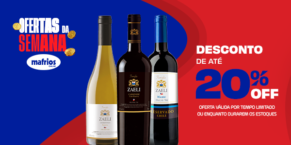 ofertas semana 2 setembro 2026 VINHOS ZAELI A 20%
