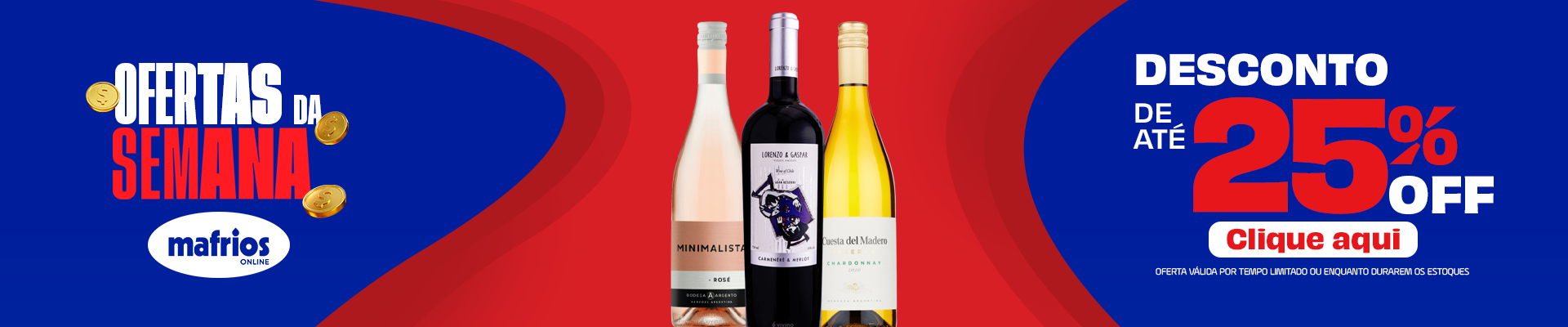 ofertas semana 2 setembro BEBIDAS A 25% F1